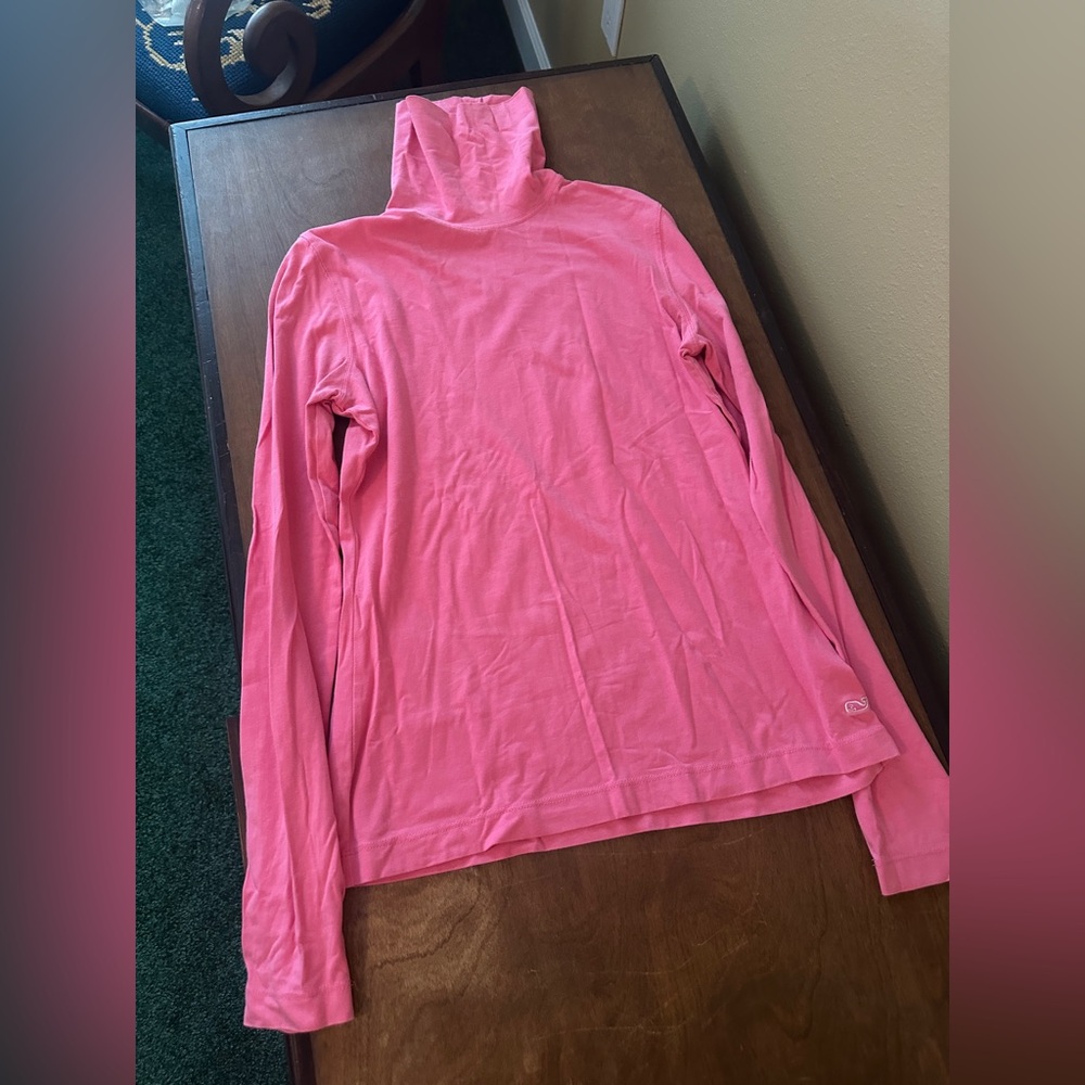 Vineyard Vines Pink Turtleneck - Size XS